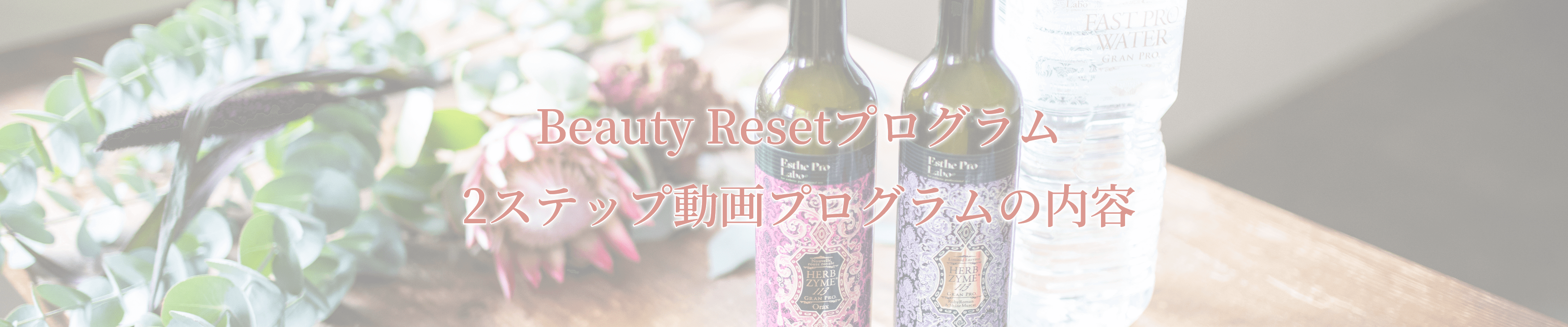 BeautyReset2ステップ動画プログラムの内容